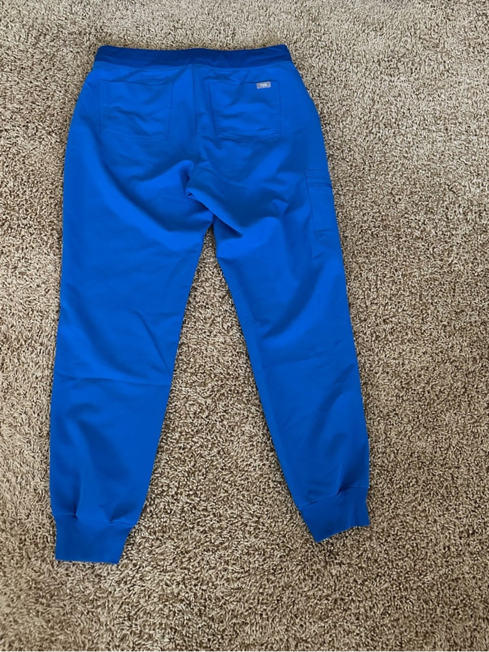 Figs Royal Blue Scrub Set Medium - Picture 5 of 12